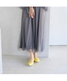 MODE ET JACOMO <carino>【レイン対応】メッシュポインテッドトゥパンプス
