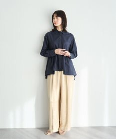 YECCA VECCA ヴィンテージサテンイージーパンツ