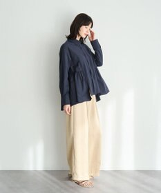 YECCA VECCA ヴィンテージサテンイージーパンツ