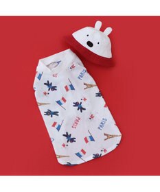 PET PARADISE リサとガスパール バケットハット付き Tシャツ 《パリ柄》 小型犬