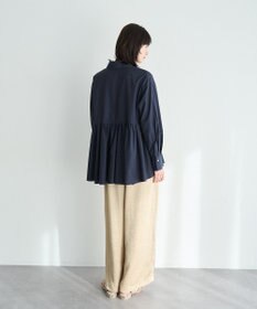 YECCA VECCA ヴィンテージサテンイージーパンツ