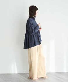 YECCA VECCA ヴィンテージサテンイージーパンツ