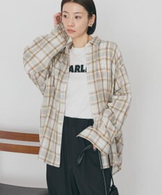 AMERICAN HOLIC 【イージーケア】　チェックバックタックシャツ