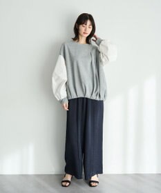 YECCA VECCA ヴィンテージサテンイージーパンツ