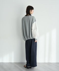 YECCA VECCA ヴィンテージサテンイージーパンツ