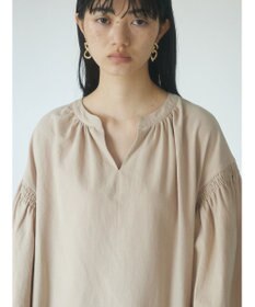 Green Parks ａ．袖ギャザーボリュームワンピース