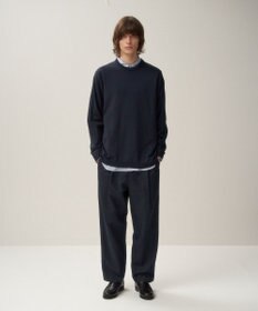 SILK WASHI TWILL | ワイドパンツ - UNISEX / ATON | ファッション通販