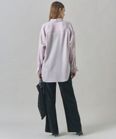 ICB L 【洗える】 ラッセルライトピケ ストレートパンツ