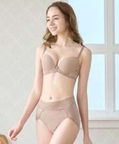 BRADELIS New York 【BRADELIS FIT  / 響きにくいシームレスタイプ】モーリーブラ シンプル  響きにくいモールドカップ仕様