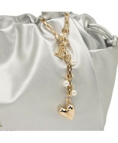 LANVIN en Bleu スフレ ハンドバッグ