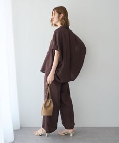 YECCA VECCA ストライプ柄シャツ