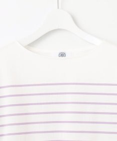 J.PRESS LADIES 【洗える】バスクボーダー カットソー