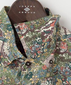JOSEPH ABBOUD 【リバティー柄】プリントシャツ