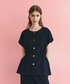 GRACE CONTINENTAL ダブルクロスジャージトップ