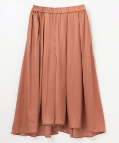 ANY 【ウエストゴム】ダルサテン スカーチョ