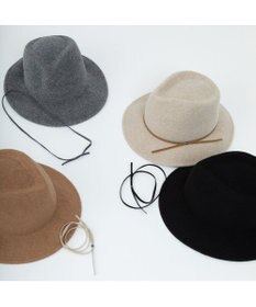 林八百吉商店 Jin no beat shi te cassie　ツバ広マニッシュバスクセラー