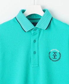 23区GOLF 【MEN】ナンバリングカノコ半袖ポロシャツ
