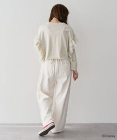 Green Parks ミッキー＆フレンズ／袖フリルショート丈ＴＥＥ