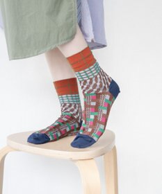 COQ CROSS PATCH ショートソックス