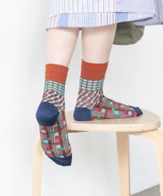 COQ CROSS PATCH ショートソックス