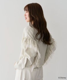 Green Parks ミッキー＆フレンズ／袖フリルショート丈ＴＥＥ