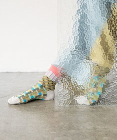 COQ CROSS PATCH ショートソックス