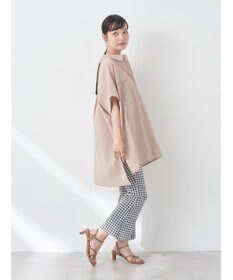 earth music&ecology 配色ステッチＢＩＧシャツ