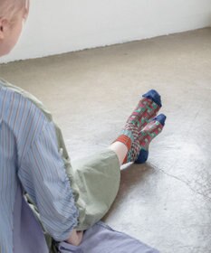 COQ CROSS PATCH ショートソックス