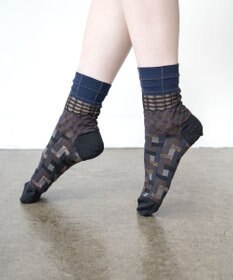 COQ CROSS PATCH ショートソックス