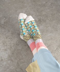 COQ CROSS PATCH ショートソックス