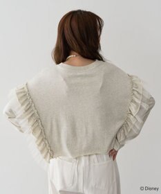 Green Parks ミッキー＆フレンズ／袖フリルショート丈ＴＥＥ