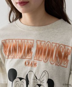 Green Parks ミッキー＆フレンズ／袖フリルショート丈ＴＥＥ
