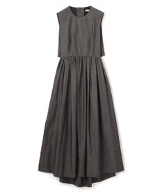 BEIGE， POMEGRANATE / フレアワンピース