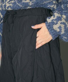 Green Parks キルティングカーブパンツ