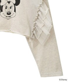 Green Parks ミッキー＆フレンズ／袖フリルショート丈ＴＥＥ