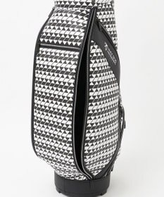 23区GOLF 【UNISEX】フラッグ総柄キャディバッグ　他と被らないデザイン