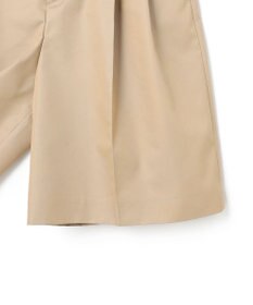 uncrave チノギャバジン ショートトラウザー