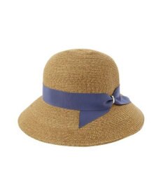 MOONBAT FURLA(フルラ) ペーパーブレードリボン巻きダウンハット サイズ調整可