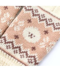 Mother garden マザーガーデン ふわんこ ニット スマホ対応手袋