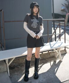 WEGO ツイルマイクロショートパンツ