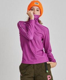 PW CIRCULUS 【WOMEN】スピンドルハイネックカットソー