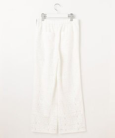 自由区 【カタログ掲載・洗える】フラワータイルレース パンツ