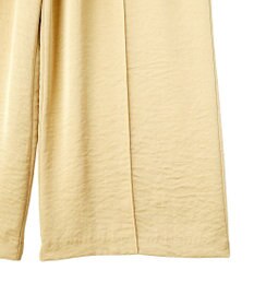 YECCA VECCA ヴィンテージサテンイージーパンツ