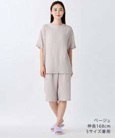 UCHINO クレープガーゼシンプルルームウェア ユニセックス
