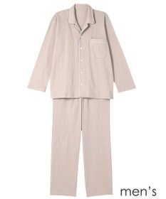 ワコール／睡眠科学 【メンズパジャマ】 長袖・長ズボン 希少な超長綿「天綿（R）」パジャマ YGX526 睡眠科学／ワコール