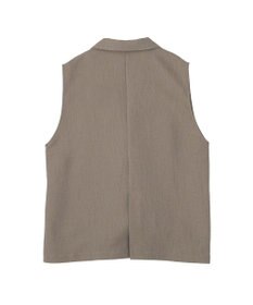 Green Parks メッシュフレンチスリーブジレ