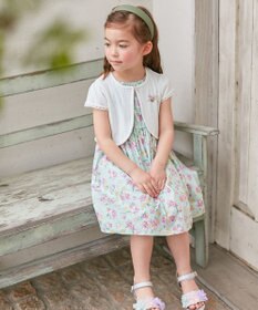 ANY KIDS プリント サマー ワンピース