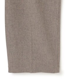 uncrave ウォッシャブルウールライクツイル ワイドパンツ