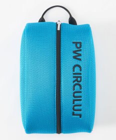 PW CIRCULUS 【UNISEX】デタッチャブル キャディバッグ シボ感のあるナイロンワッシャー素材