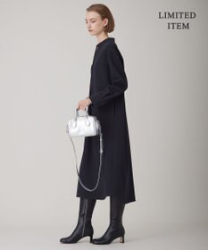 ICB 【WEB限定・洗える】ジョーゼットダブルジャージー ワンピース